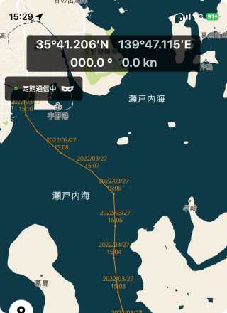 軌跡機能